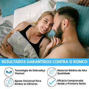 Protetor Bucal Anti-Ronco - SleepQuiet™
