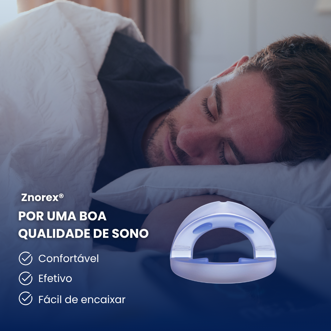 Protetor Bucal Anti-Ronco Znorex®