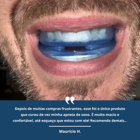 Protetor Bucal Anti-Ronco - SleepQuiet™