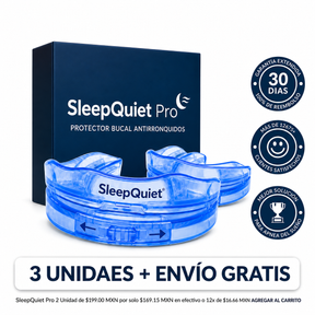 Protetor Bucal Anti-Ronco - SleepQuiet™