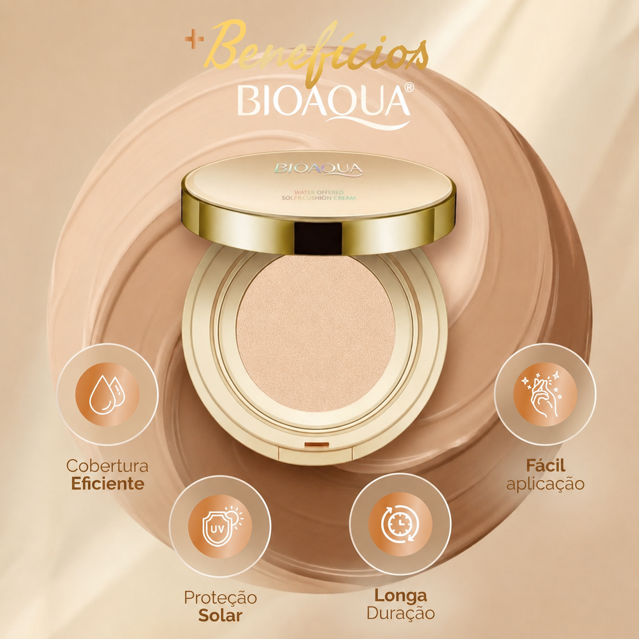 Base Profissional BioAqua© [COMPRE 1 & LEVE 2] + BRINDES
