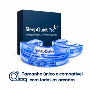 Protetor Bucal Anti-Ronco - SleepQuiet™